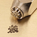 ImpressArt Metal Design Stamp,  6mm CORNER FLOURISH O  tol0055