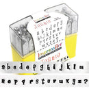 ImpressArt Metal Alphabet Letter Stamping Set,  4mm LOWERCASE JEANIE Font  tol0136