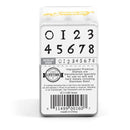 ImpressArt Metal NUMBERS Stamping Set,  3mm PREMIUM NEWSPRINT Font for stainless steel, Lifetime Guarantee tol0253