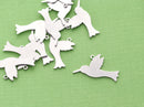 5 pcs. ImpressArt SOFT STRIKE ALUMINUM (tm) Metal Stamping Blanks Charms 23mm x 20mm Hummingbird Tag, 20 gauge msb0047
