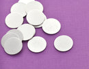 2 pcs. ImpressArt Soft Strike ALKEME' (tm) Metal Stamping Blanks Charms 3/4" (20mm) Round Circle Disc Tag