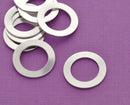 2 pcs. ImpressArt Soft Strike ALKEME Metal Stamping Blanks Charms 1 1/4" (31mm) Round Circle Washer