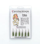 Luer Loc Replacement Tips for Glue, CrystalNinja Syringes, 14ga, 14 gauge, 6 pcs per package tol0245