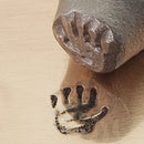 ImpressArt Metal Design Stamp,  9.5mm LARGE HANDPRINT LEFT tol0094