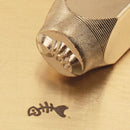 ImpressArt Metal Design Stamp,  6mm FISH SKELETON  tol0061