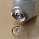 ImpressArt Metal Design Stamp,  6mm SWIRL  tol0018