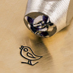 ImpressArt Metal Design Stamp,  6mm SONG BIRD  tol0117