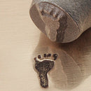 ImpressArt Metal Design Stamp,  9.5mm LARGE FOOTPRINT LEFT  tol0093