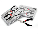 3 piece Beginner Jewelry Maker's Tool Set, flush cutters, chain nose pliers, round nose pliers, storage case tol0218