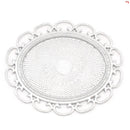 2 Large Silver metal filigree pendants, for cabochons or cameos  58mm x 48mm  fin0006