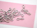 6 pcs Silver Tone Metal Infinity Charm Connector Links  30x10mm   chs0068
