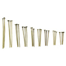 900 Bronze Tone Metal Head Pins  20 gauge, mixed sizes pin0004