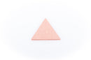 10 Bright COPPER TRIANGLE Geometric Shapes, Metal Stamping Blanks, Charms, Pendants 17mm (about 5/8") msb0064