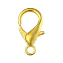 5 Large Bright GOLD Tone Lobster Clasps . 23mm x 12mm  fcl0015