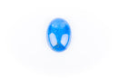 2 Oval Gemstone Cabochons, 25x18mm, Dyed BLUE HOWLITE Magnesite  cab0047