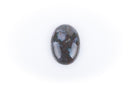 2 Oval Gemstone Cabochons, 25x18mm, INDIAN AGATE cab0048