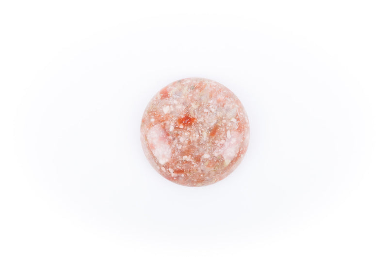 1 Round Gemstone Cabochons, 26mm, SPECKLED JASPER  cab0067