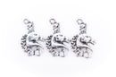 10 Silver Tone Metal UNICORN . Charm Pendants 26x15mm  chs0316