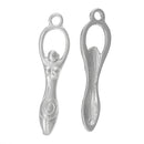 10 Silver Metal GODDESS Charms or Pendants chs0399