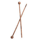 500 Copper Ball Head Pins, 1-1/8" long (30mm)  21 gauge pin0013