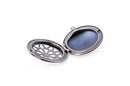 2 Bronze Filigree Picture/ Photo Locket Frame Pendant (Fits 24mm on inside) chb0208