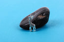 Silver Plated GIRAFFE Charm Pendant chs0465