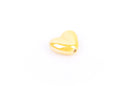 5 LEMON YELLOW Ceramic Porcelain Heart Shaped Beads  20x18mm bgl0305