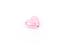 5 SOFT PINK Ceramic Porcelain Heart Shaped Beads  20x18mm bgl0312
