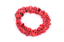 1 Strand Magnesite PUMPKIN ORANGE NUGGET Beads  how0294
