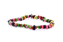 1 Strand Magnesite BRIGHT Colors NUGGET Beads .  how0297