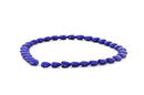12mm DARK BLUE Puffed HEART Beads, Royal Blue Howlite Heart Beads, full strand, about 33 beads  how0299