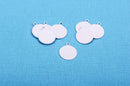 10 pcs CIRCLE TAG Shape ImpressArt Soft Strike ALUMINUM™ Metal Stamping Blanks Charms 3/8" (10mm)