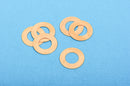 10 pcs Open WASHER Donut Shape BRASS Metal Stamping Blanks Charms 1" (25mm), 24 gauge MSB0143
