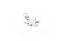 PUZZLE PIECE Sterling Silver Charm Pendant,  pms0053