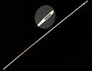 10 Stainless Steel Bead Threading Needles, 55mm long  tol0171
