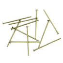 2000 Bulk Package Antique Bronze Metal Flat Head Pins, 22mm long, 20 gauge  pin0063b
