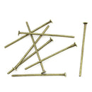 1000 Bulk Package Antique Bronze Metal Flat Head Pins, 24mm long, 20 gauge  pin0064b