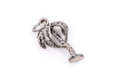 PALM TREE Sterling Silver Charm Pendant,  pms0139