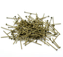 700 Bulk Package Antique Bronze Metal Flat Head Pins, 20mm long, 20 gauge  pin0060b