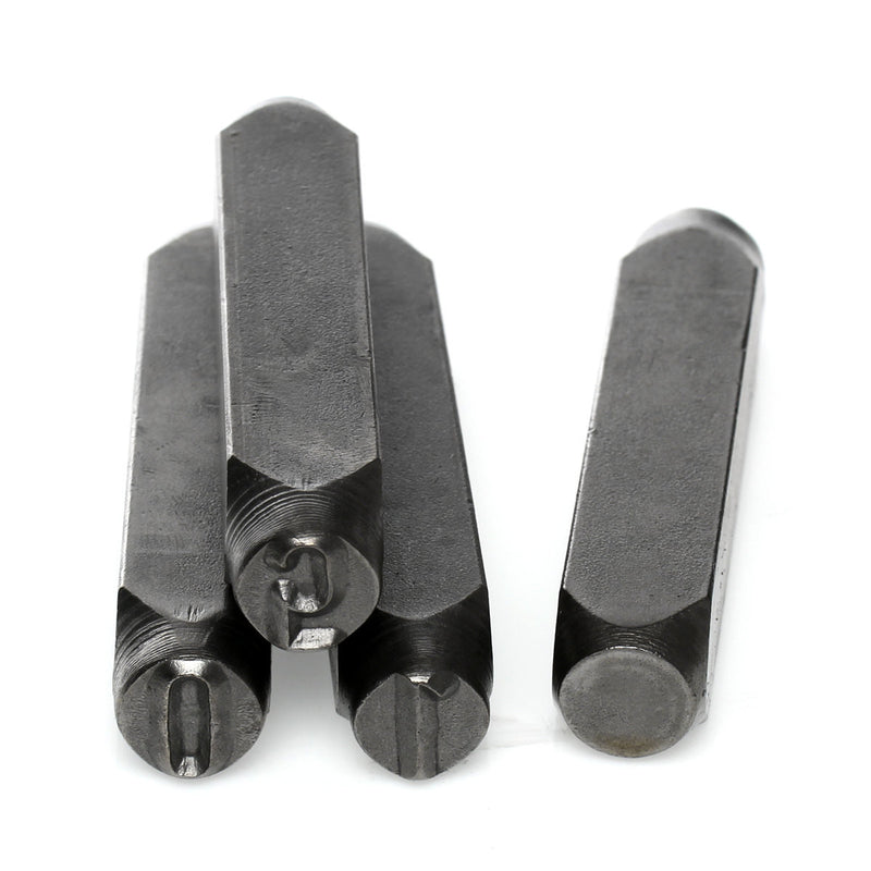 10mm Economy SANS SERIF NUMBERS Metal Stamping Set,  Large 10mm (3/8")  tol0175