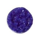 12mm Resin Druzy Cabochons, Faux Druzy, Round Resin PURPLE DRUZY CABOCHONS, 10 pcs.  cab0216