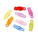 50 Mixed Color Acrylic FLIP FLOP Shoe Charm Pendants, 22x8mm  cha0132a