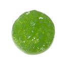 10 Round Resin Grass GREEN DRUZY CABOCHONS, 12mm  cab0217