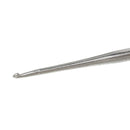 1.25mm Steel Crochet Hook with Bamboo Wood Handle,  tol0184