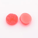 10 Round Resin CORAL DRUZY Cabochons, faux druzy, 12mm  cab0226