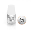 ImpressArt Metal Design Stamp,  6mm PUGGLE Dog  tol0112