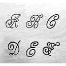 ImpressArt Metal Alphabet Letter Stamping Set,  6mm UPPERCASE ROYAL CREST Font  tol0143a