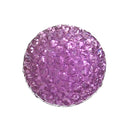 25 RESIN DRUZY Style Pavé CABOCHONS, fuschia purple, 10mm diameter  cab0253