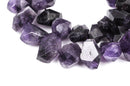16x12mm PURPLE AMETHYST Nugget Beads, full strand, Natural Gemstones gam0015