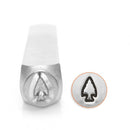 ImpressArt Metal Design Stamp,  6mm ARROWHEAD  tol0255